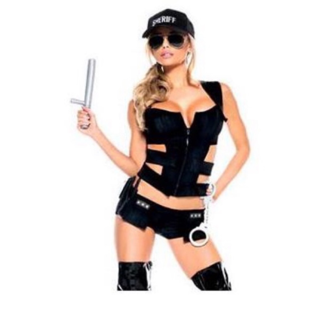 Sexy cop Halloween costume